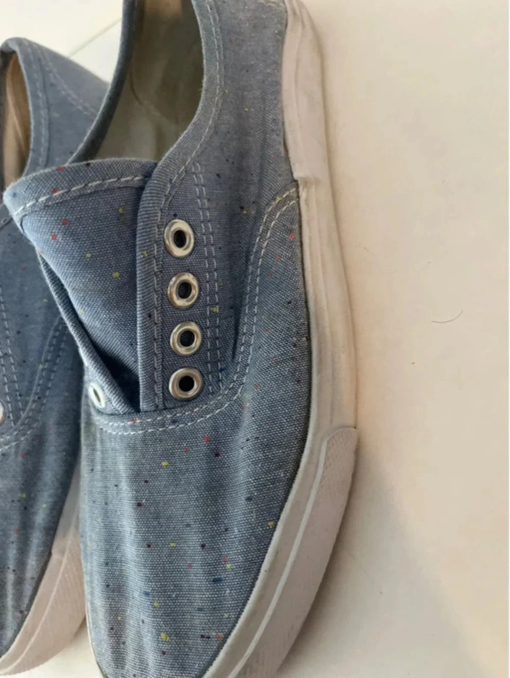 Womens Shoes Size 6 Denim Skater Streetwear Grunge Casual
